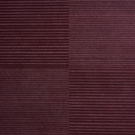 Schumacher 5017411 QUINTON OFFSET RIB WALLCOVERING in OXBLOO