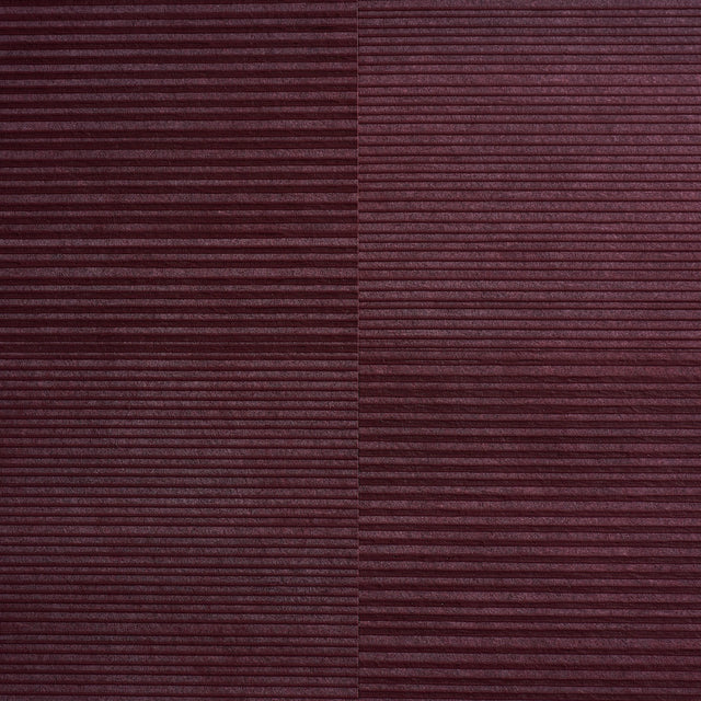 Schumacher 5017411 QUINTON OFFSET RIB WALLCOVERING in OXBLOO