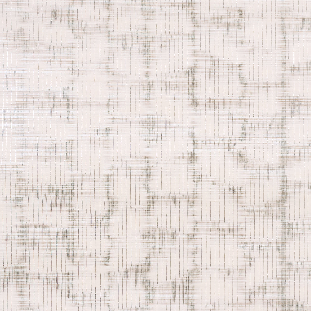 Schumacher 5017430 RUNE PINSTRIPE WALLCOVERING in SILVER Wal