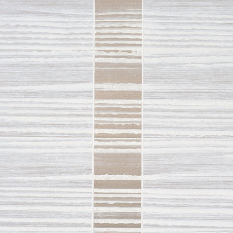 Schumacher 5017440 ORREN RIDGED WALLCOVERING in PEWTER Wallp