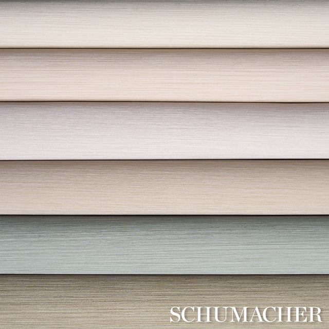 Schumacher 5017481 ABACA FINE WEAVE VINYL in PARCHMENT Wallp