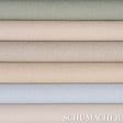 Schumacher 5017523 CAMPAGNE LINEN VINYL in STONE Wallpaper -