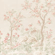 Schumacher 5017550 CHARLOTTE'S GARDEN 2 PANEL SET in PETAL W