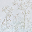 Schumacher 5017552 CHARLOTTE'S GARDEN 2 PANEL SET in PERIWIN