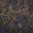 Schumacher 5017571 NOCTURNUM in INDIGO & OCHRE Wallpaper - K