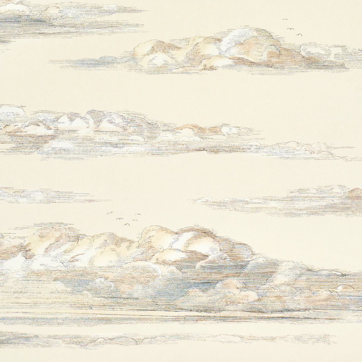 Schumacher 5017580 MR. DARCY'S CLOUDS in PEMBERLEY Wallpaper