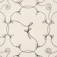 Schumacher 5017852 BRODERIE in BLACK & IVORY Wallpaper - BAC