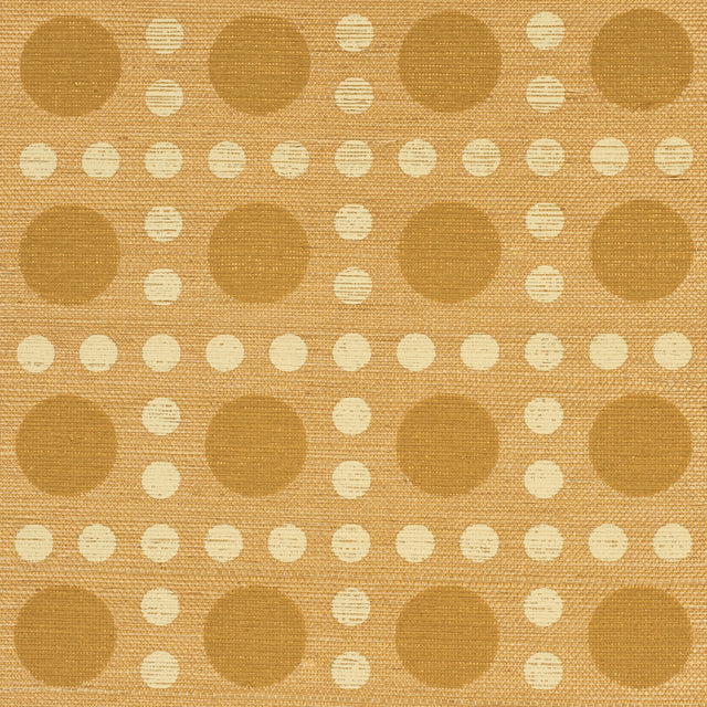 Schumacher 5017870 PUNTINI SISAL in TANLINES Wallpaper - BAC