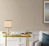 York 5021 Tabby Weave Texture Off White Wallpaper