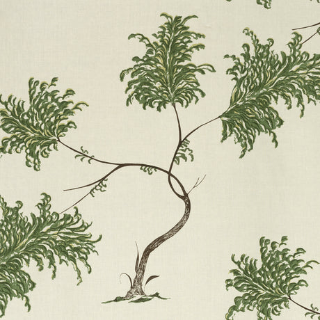 Schumacher 503V94 HEATHCLIFF in VERDE Fabric - RAOUL TEXTILE