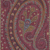 Schumacher Chatelaine Paisley Magenta Fabric