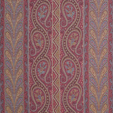 Schumacher Chatelaine Paisley Magenta Fabric