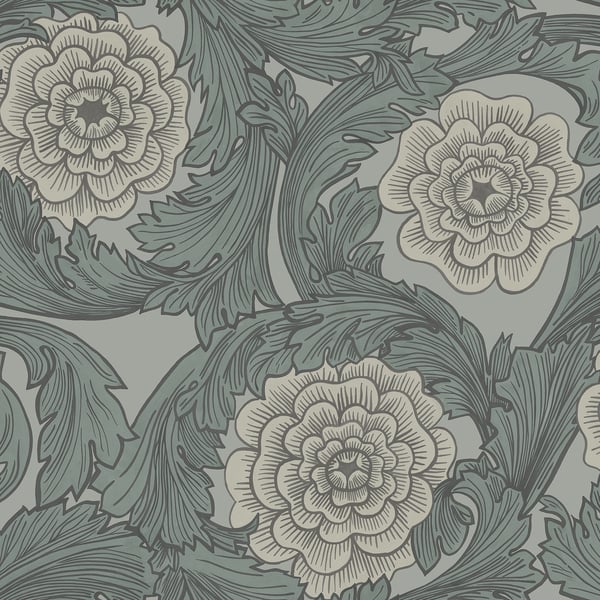 Galerie 51009 Silver Grey Floral