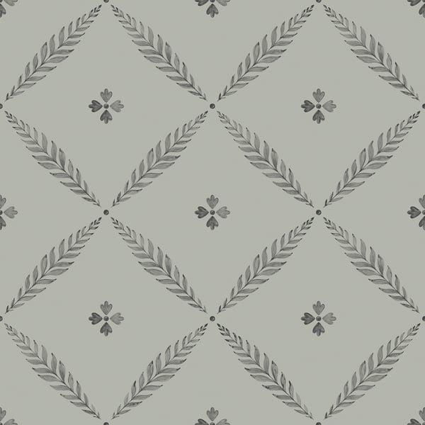 Galerie 51022 Silver Grey Floral