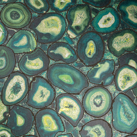 Galerie GH51218-23 Green Geometric Stone - Eade's Wallpaper