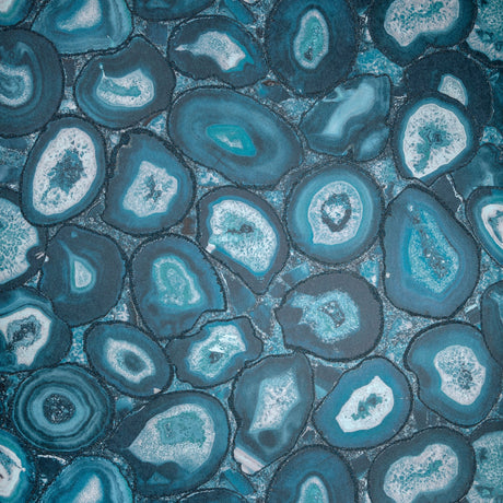 Galerie GH51219-23 Blue Geometric Stone - Eade's Wallpaper