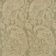 Schumacher 51902 TELA DAMASCO in AQUA Fabric - DAMASCO