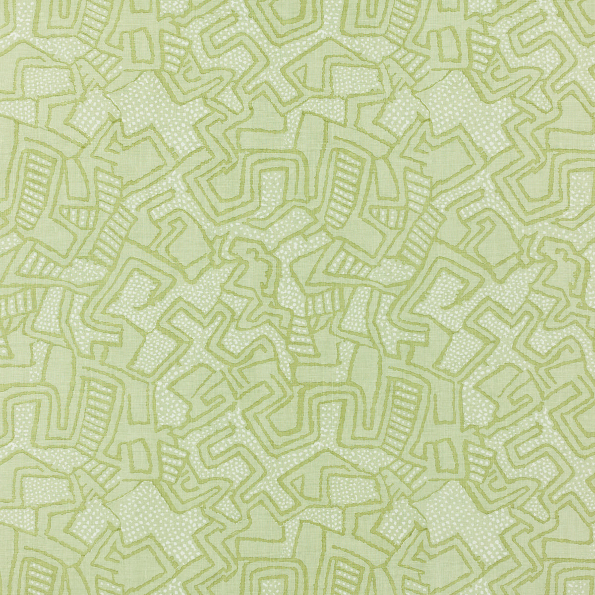 Schumacher 519V69 SAIBO in OLIVINE Fabric - RAOUL TEXTILES
