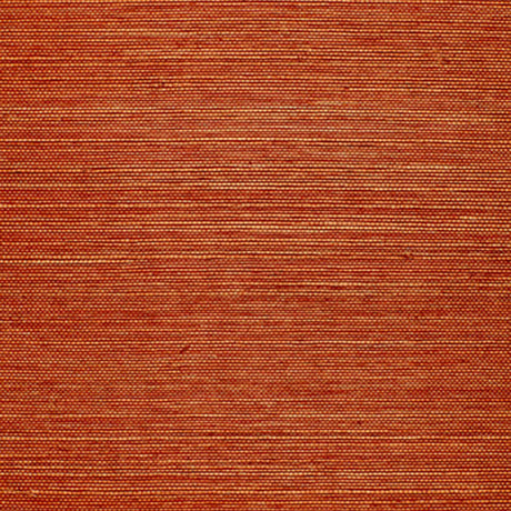 Schumacher Ningbo Sisal Russet Wallpaper - Eade's Wallpaper