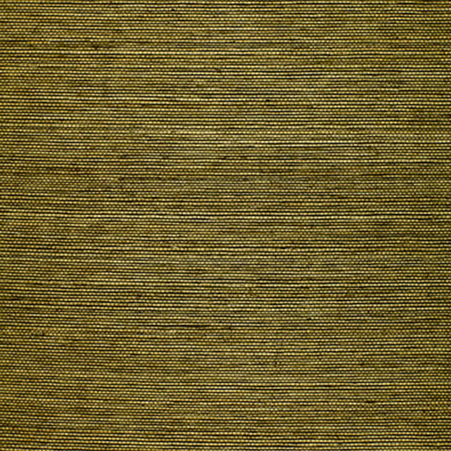 Schumacher Ningbo Sisal Olive Wallpaper - Eade's Wallpaper