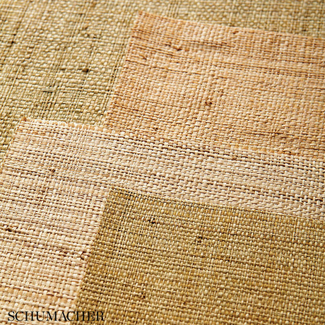 Schumacher Fidenza Ground Natural Wallpaper