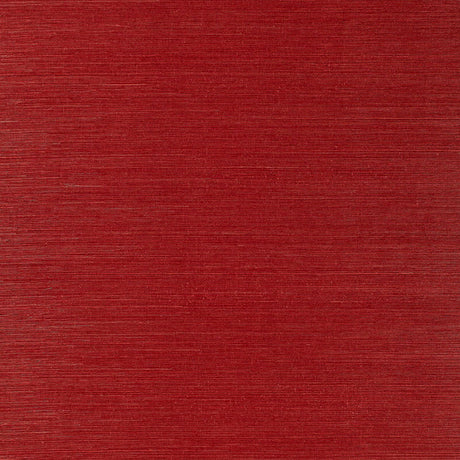 Schumacher Osan Sisal Red Wallpaper - Eade's Wallpaper