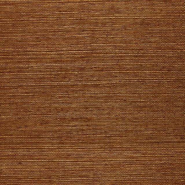 Schumacher Osan Sisal Dark Camel Wallpaper - Eade's Wallpaper