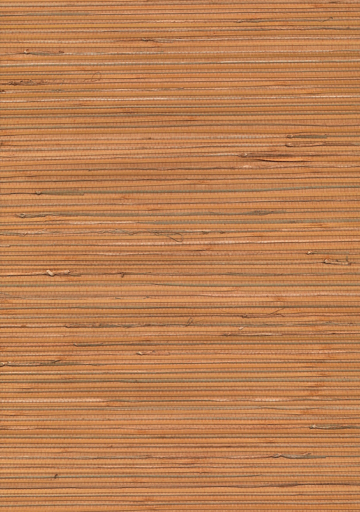 Kenneth James 53-65424 Honoka Peach Grasscloth Wallpaper