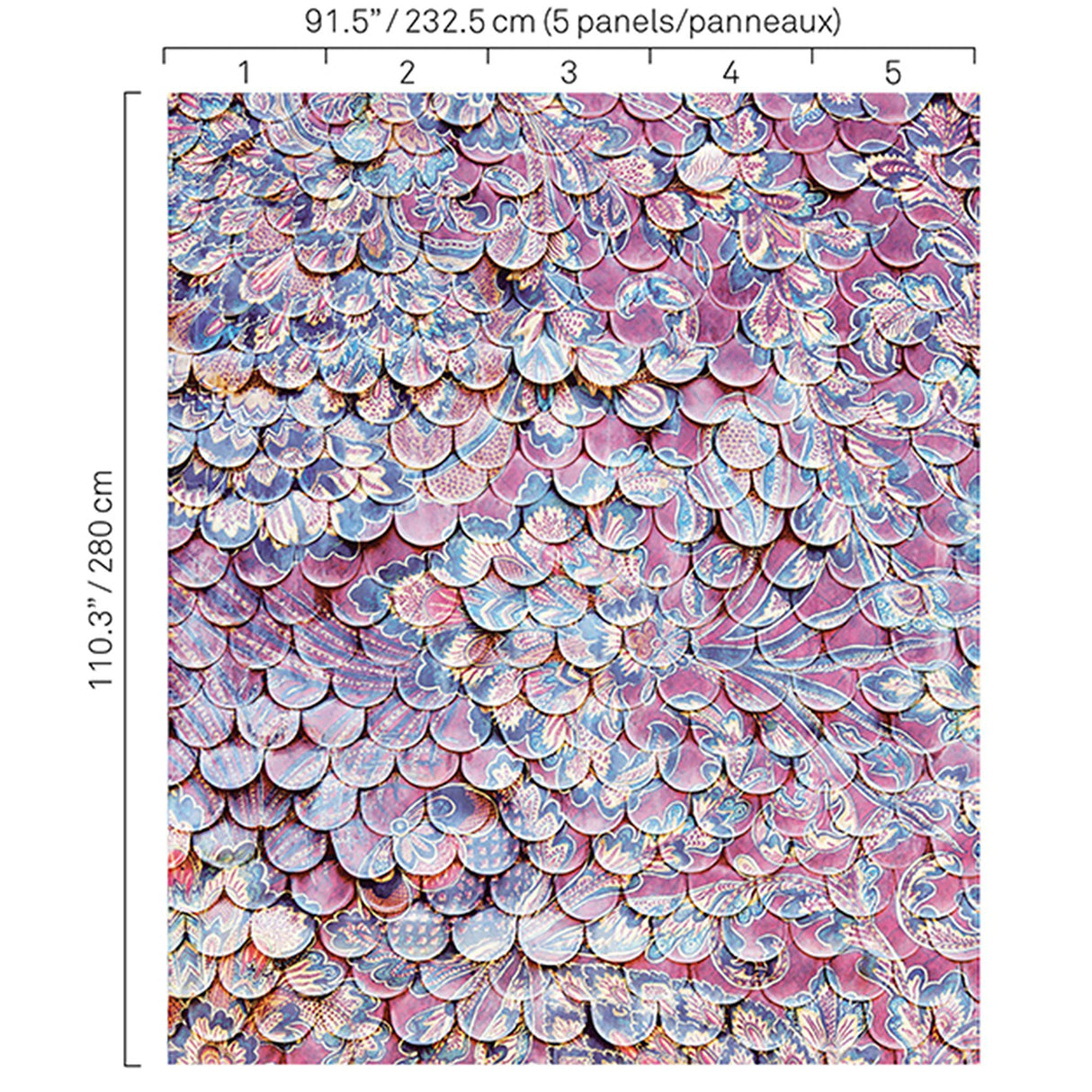  57-W8251 5338 Wallcovering - Eade's Wallpaper & Fabric