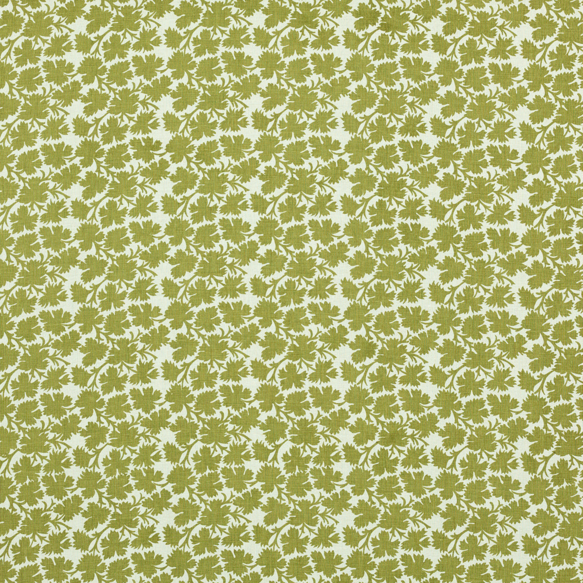 Schumacher 533N16 CLIVE in OLIVE Fabric - RAOUL TEXTILES