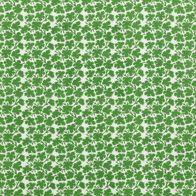 Schumacher 533N19 CLIVE in ELEPHANT LEAF Fabric - RAOUL TEXT