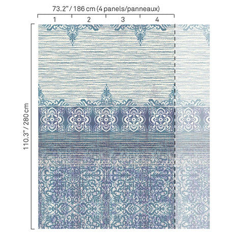  64-W8251 5345 Wallcovering - Eade's Wallpaper & Fabric