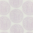Schumacher 536B68 MIRA BY RAOUL in LILAC Fabric - RAOUL TEXT