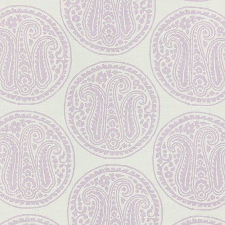 Schumacher 536B68 MIRA BY RAOUL in LILAC Fabric - RAOUL TEXT