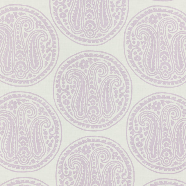 Schumacher 536B68 MIRA BY RAOUL in LILAC Fabric - RAOUL TEXT