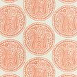 Schumacher 536N43 MIRA BY RAOUL in GRAPEFRUIT Fabric - RAOUL