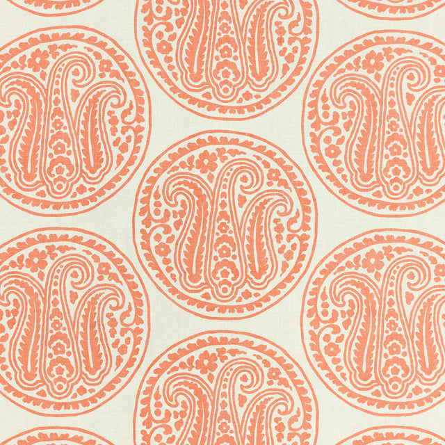 Schumacher 536N43 MIRA BY RAOUL in GRAPEFRUIT Fabric - RAOUL