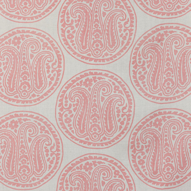 Schumacher 536N63 MIRA BY RAOUL in ROSE Fabric - RAOUL TEXTI