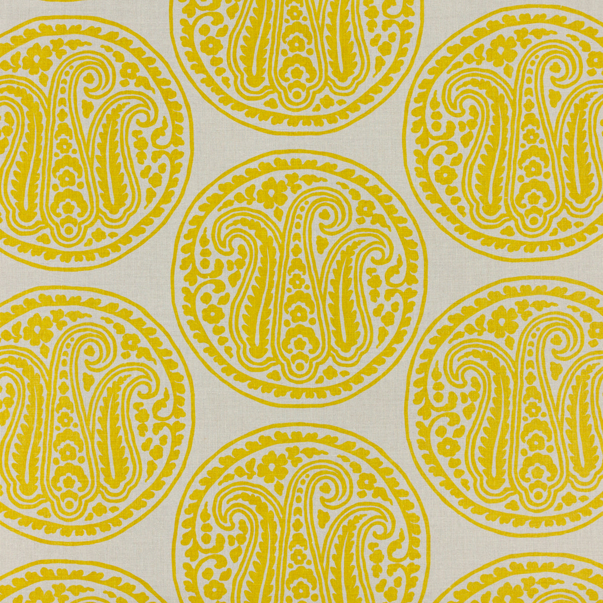 Schumacher 536N82 MIRA BY RAOUL in SULPHUR Fabric - RAOUL TE