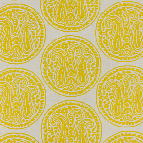 Schumacher 536N82 MIRA BY RAOUL in SULPHUR Fabric - RAOUL TE