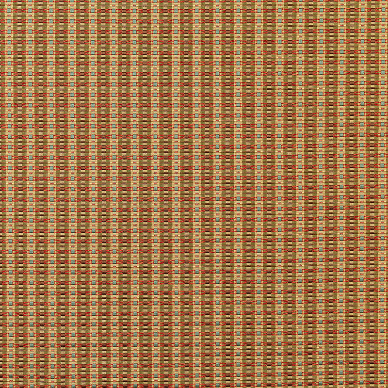 Schumacher Belvedere Weave Berry Fabric
