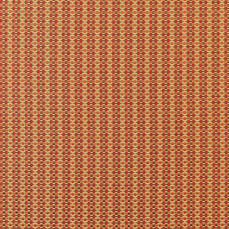 Schumacher Belvedere Weave Russet Fabric