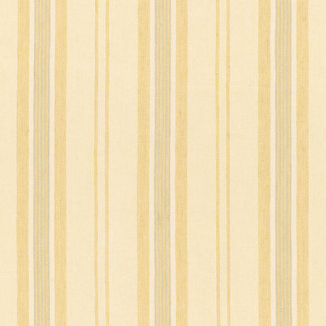 Schumacher Sagaponic Linen Stripe Sisal Fabric - Eade's Wallpaper