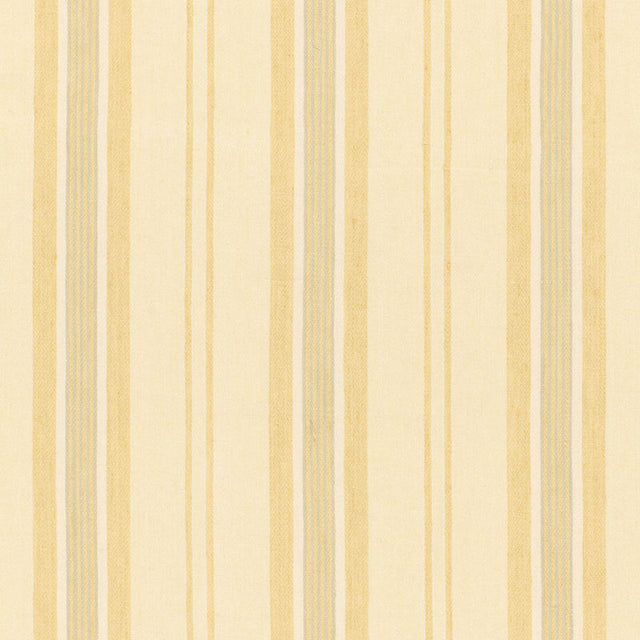 Schumacher Sagaponic Linen Stripe Sisal Fabric - Eade's Wallpaper