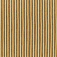 Schumacher Wainscott Linen Stripe Azure Fabric - Eade's Wallpaper