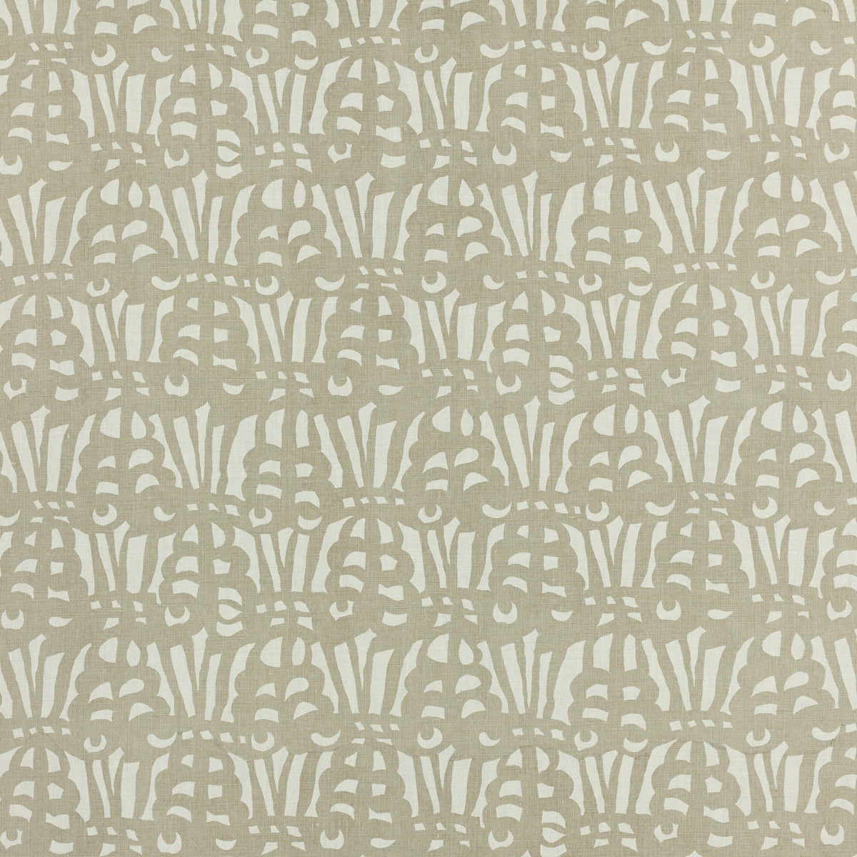 Schumacher 545N02 BRUNO in FOG Fabric - RAOUL TEXTILES