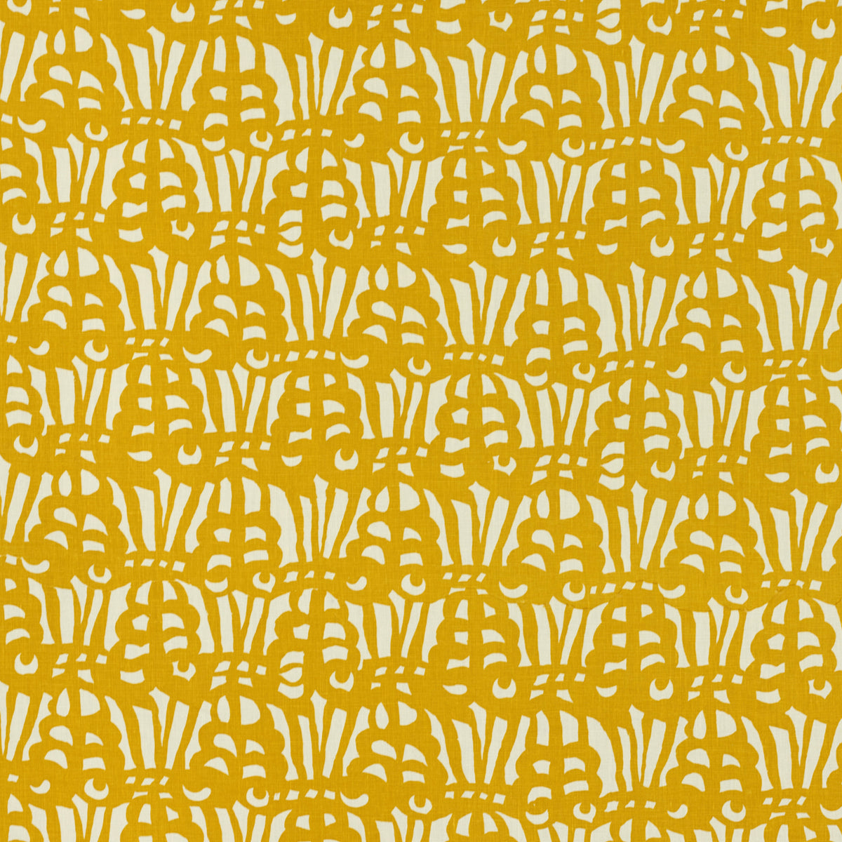 Schumacher 545V82 BRUNO in SULPHUR Fabric - RAOUL TEXTILES