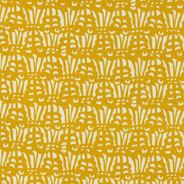Schumacher 545V82 BRUNO in SULPHUR Fabric - RAOUL TEXTILES