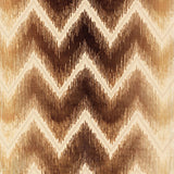Schumacher Shock Wave Sand & Sable Fabric - Eade's Wallpaper