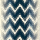 Schumacher Shock Wave Midnight Fabric - Eade's Wallpaper